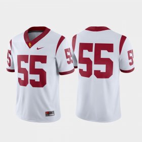 #55 Game USC College Football Mens White Jersey 395707-227 #55 Game USC College Football Mens White Jersey 395707-227