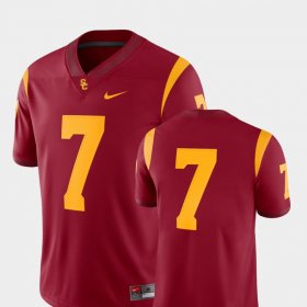 #7 College Football USC Trojans 2018 Game Men Cardinal Jersey 473439-238 #7 College Football USC Trojans 2018 Game Men Cardinal Jersey 473439-238