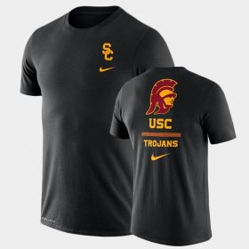 DNA Logo USC Performance Mens Black T-Shirt 278027-944 DNA Logo USC Performance Mens Black T-Shirt 278027-944