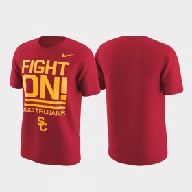 Local Verbiage Trojans Performance Mens Cardinal T-Shirt 129028-284 Local Verbiage Trojans Performance Mens Cardinal T-Shirt 129028-284