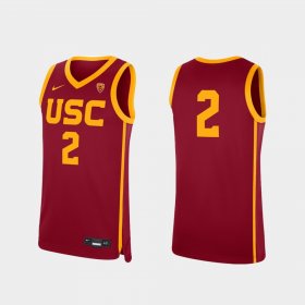 #2 Replica Trojans College Basketball Men Cardinal Jersey 483290-936 #2 Replica Trojans College Basketball Men Cardinal Jersey 483290-936