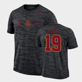 #19 Matt Fink GFX Velocity USC Sideline Legend Performance Men's Black T-Shirt 426632-965 #19 Matt Fink GFX Velocity USC Sideline Legend Performance Men's Black T-Shirt 426632-965