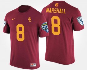 #8 Iman Marshall Bowl Game Trojans Pac-12 Conference Cotton Bowl Mens Cardinal T-Shirt 507649-894 #8 Iman Marshall Bowl Game Trojans Pac-12 Conference Cotton Bowl Mens Cardinal T-Shirt 507649-894