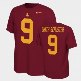 #9 JuJu Smith-Schuster Name and Number Trojans Name & Number Retro Men's Cardinal T-Shirt 591713-910 #9 JuJu Smith-Schuster Name and Number Trojans Name & Number Retro Men's Cardinal T-Shirt 591713-910