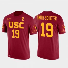 #19 JuJu Smith-Schuster Future Stars USC Football Mens Red T-Shirt 345798-166 #19 JuJu Smith-Schuster Future Stars USC Football Mens Red T-Shirt 345798-166
