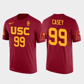 #99 Jurrell Casey Future Stars Trojans Football Men's Red T-Shirt 523025-394 #99 Jurrell Casey Future Stars Trojans Football Men's Red T-Shirt 523025-394