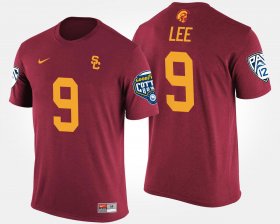 #9 Marqise Lee Bowl Game USC Pac-12 Conference Cotton Bowl Men Cardinal T-Shirt 174974-501 #9 Marqise Lee Bowl Game USC Pac-12 Conference Cotton Bowl Men Cardinal T-Shirt 174974-501