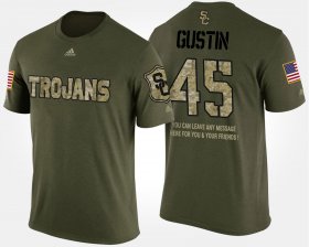 #45 Porter Gustin Military USC Short Sleeve With Message Men Camo T-Shirt 965903-615 #45 Porter Gustin Military USC Short Sleeve With Message Men Camo T-Shirt 965903-615