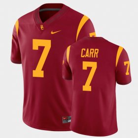 #7 Stephen Carr College Football USC Trojans Alumni Player Game Mens Cardinal Jersey 779131-202