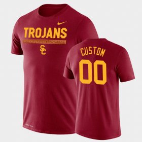 #00 Custom Team DNA USC Legend Performance Men Cardinal T-Shirt 385794-702 #00 Custom Team DNA USC Legend Performance Men Cardinal T-Shirt 385794-702