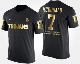 #7 T.J. McDonald Gold Limited USC Trojans Short Sleeve With Message Men Black T-Shirt 793238-256 #7 T.J. McDonald Gold Limited USC Trojans Short Sleeve With Message Men Black T-Shirt 793238-256