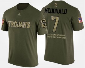 #7 T.J. McDonald Military Trojans Short Sleeve With Message Mens Camo T-Shirt 672242-375 #7 T.J. McDonald Military Trojans Short Sleeve With Message Mens Camo T-Shirt 672242-375
