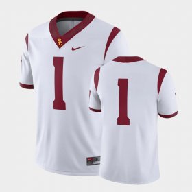 #1 Game USC Men's White Jersey 271570-250 #1 Game USC Men's White Jersey 271570-250