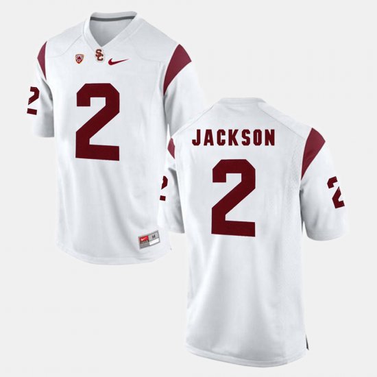 #2 Adoree\' Jackson Pac-12 Game Trojans Men\'s White Jersey 978027-400