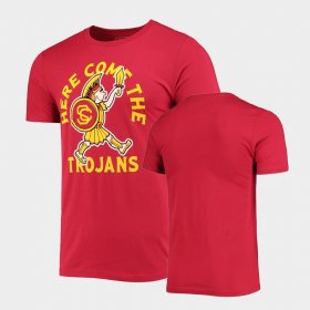 College Football Trojans Homefield Come the Trojans Vintage Unisex Cardinal T-Shirt 831122-666 College Football Trojans Homefield Come the Trojans Vintage Unisex Cardinal T-Shirt 831122-666