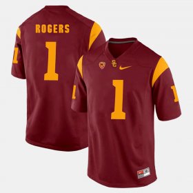 #1 Darreus Rogers Pac-12 Game Trojans Men Red Jersey 182857-490