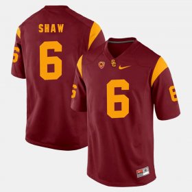 #6 Josh Shaw Pac-12 Game USC Trojans Men's Red Jersey 634200-757