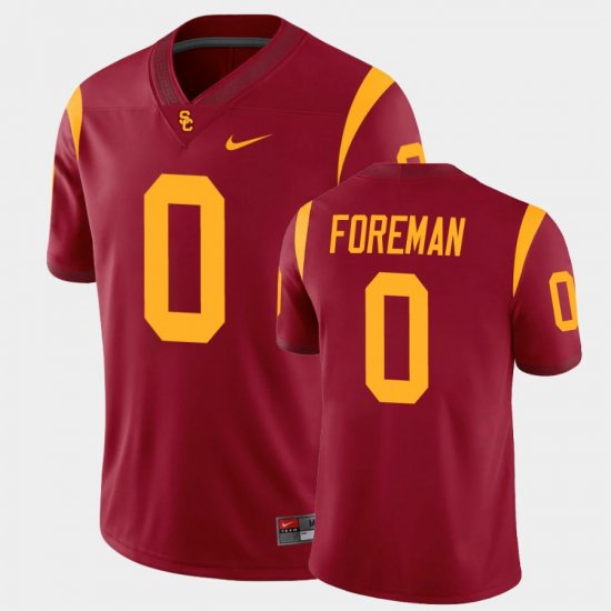 #0 Korey Foreman Game Trojans Mens Cardinal Jersey 953955-266