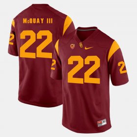 #22 Leon McQuay III Pac-12 Game Trojans Men's Red Jersey 509216-646 #22 Leon McQuay III Pac-12 Game Trojans Men's Red Jersey 509216-646