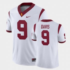 #9 Raesjon Davis Game USC Mens White Jersey 870370-189 #9 Raesjon Davis Game USC Mens White Jersey 870370-189