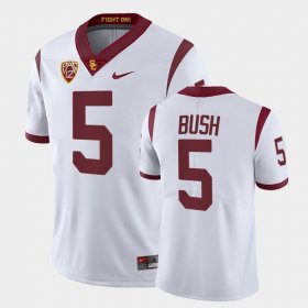 #5 Reggie Bush College Football USC Fight On Men's White Jersey 947751-558 #5 Reggie Bush College Football USC Fight On Men's White Jersey 947751-558