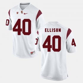 #40 Rhett Ellison Pac-12 Game USC Men White Jersey 875521-960