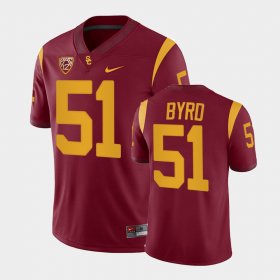 #51 Solomon Byrd College Football USC Men Cardinal Jersey 721064-596 #51 Solomon Byrd College Football USC Men Cardinal Jersey 721064-596