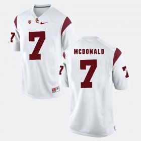 #7 T.J. McDonald Pac-12 Game Trojans Men White Jersey 946444-349 #7 T.J. McDonald Pac-12 Game Trojans Men White Jersey 946444-349