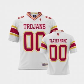 #00 Custom USC NIL Pick-A-Player Youth White Jersey 704131-497 #00 Custom USC NIL Pick-A-Player Youth White Jersey 704131-497